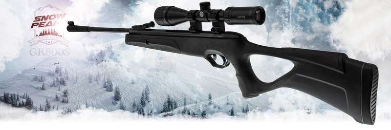 SNOWPEAK GR800S 5.5MM AIR RIFLE - BLACK