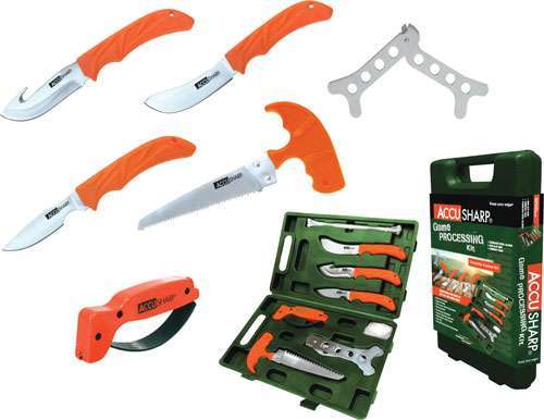 ACCUSHARP PROCESSING HUNTERS KIT - 9PCS