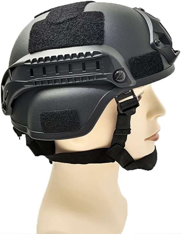 TACTICAL OUTDOOR HELMET BLACK - JY-14