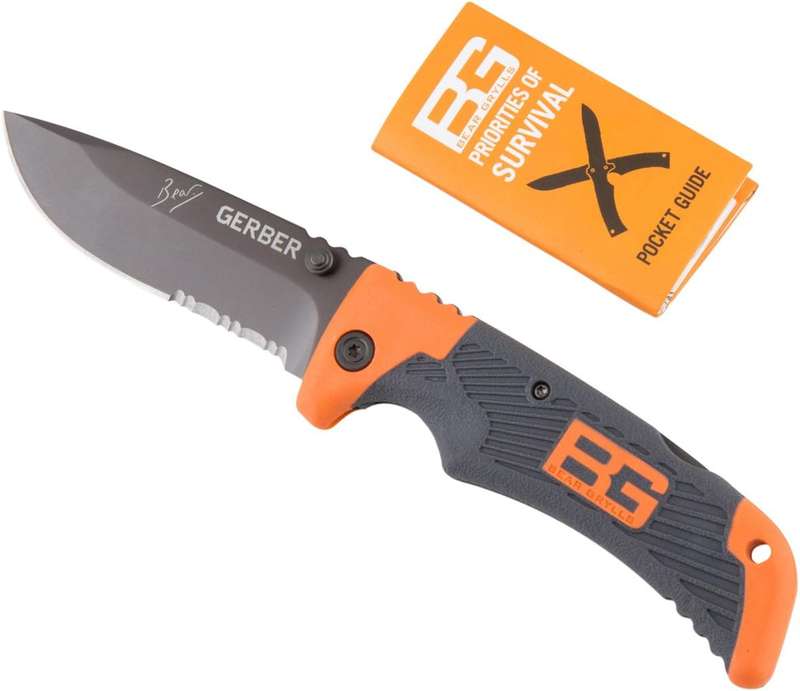 BEAR GRYLLS GERBER POCKET KNIFE - BG114