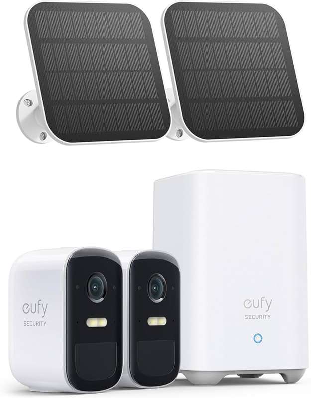 EUFY CAM 2 PRO KIT + SOLAR PANEL BUNDLE