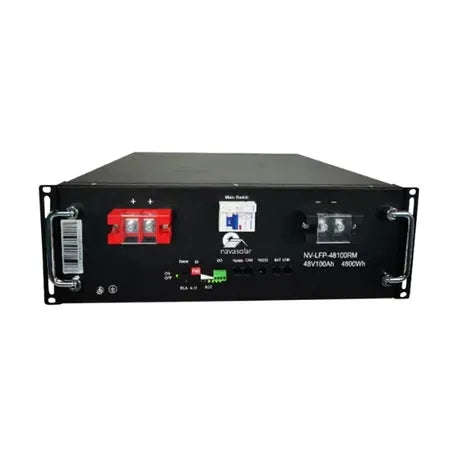 NAVASOLAR 48V 100AH LIFEPO4 RM BATTERY WITH BMS