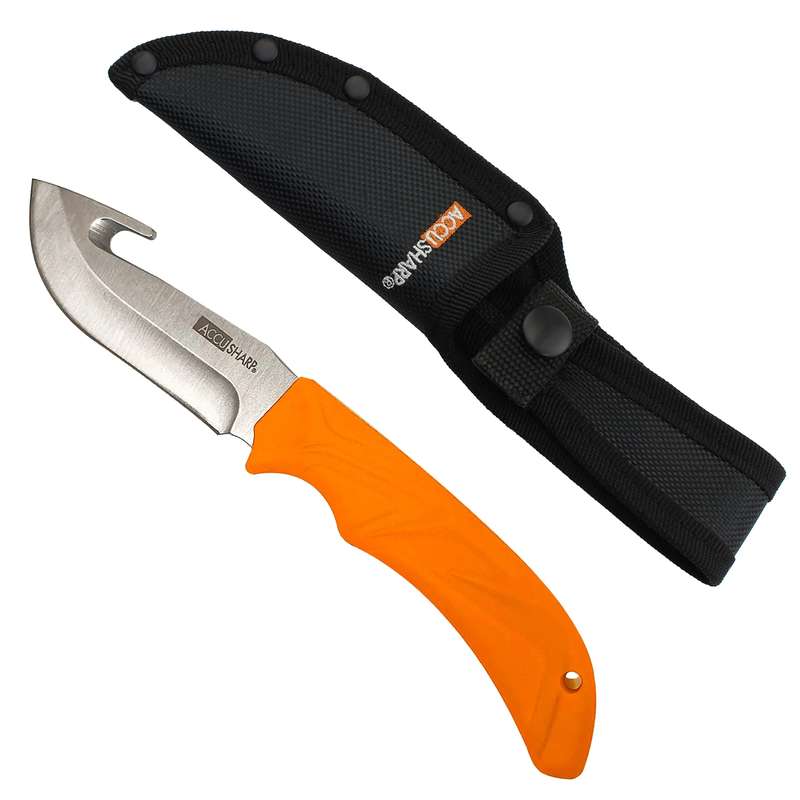 ACCUSHARP GUT HOOK KNIFE  WITH SHEATH