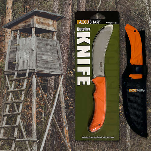 ACCUSHARP BUTCHER KNIFE - WITH SHEATH