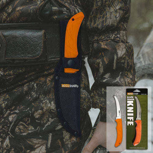 ACCUSHARP ACCUZIP SKINNING KNIFE - WITH SHEATH