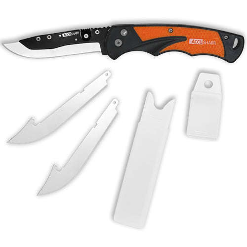 ACCUSHARP RAZOR KNIFE + 2 REPLACEMENT BLADES