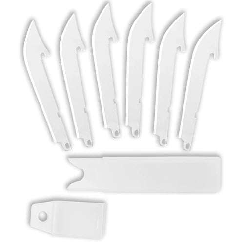 ACCUSHARP 3.5" REPLACEMENT RAZOR BLADES - 6'S