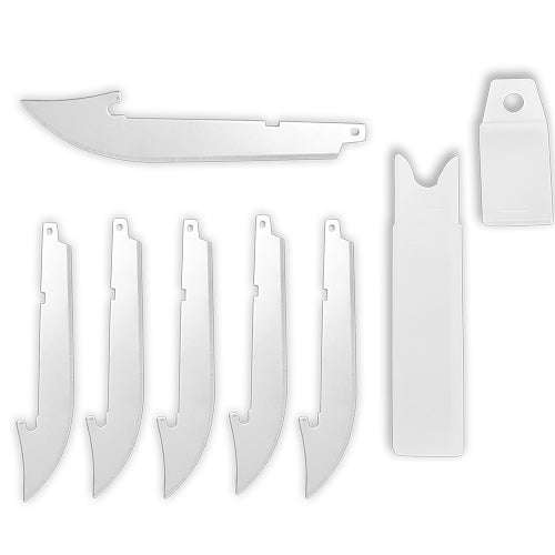 ACCUSHARP 3.5" REPLACEMENT RAZOR BLADES - 6'S