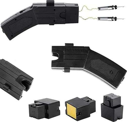 80KV STUN GUN LAUNCHER W/ 3X CARTRIDGES