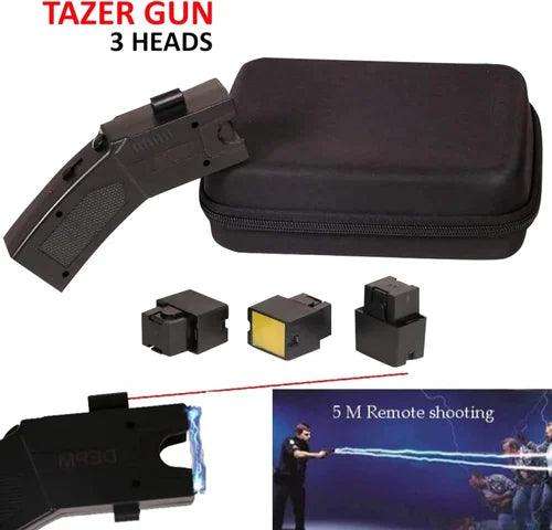80KV STUN GUN LAUNCHER W/ 3X CARTRIDGES