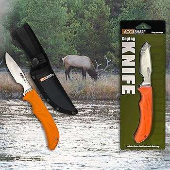 ACCUSHARP GUT HOOK KNIFE  WITH SHEATH