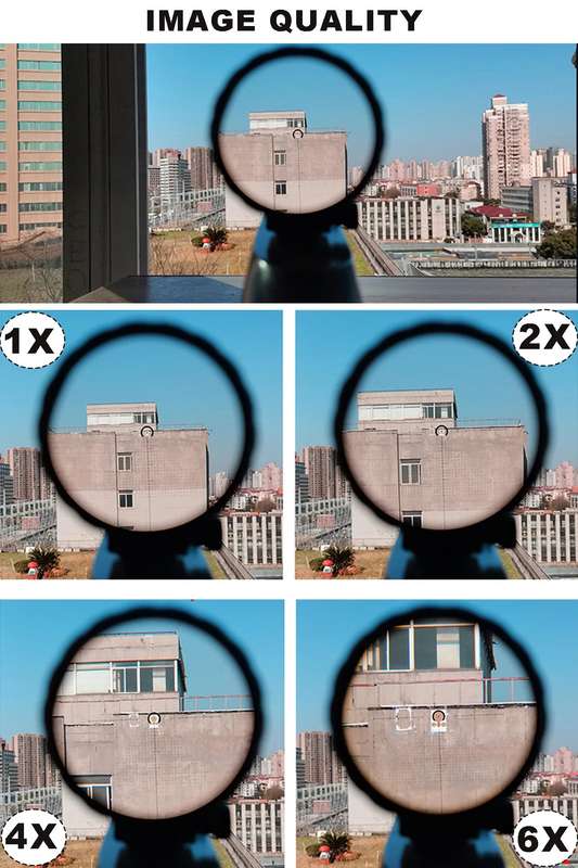 VECTOR OPTICS - S6 RIFLE SCOPE 1-6X24 SFP LPVO