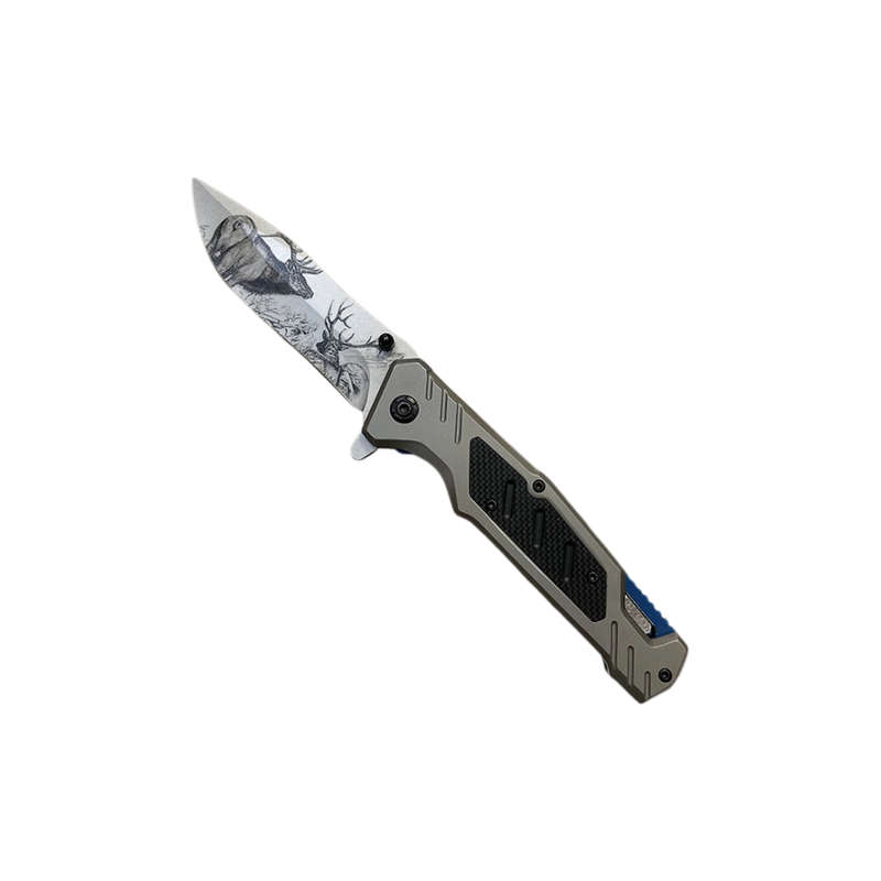 BROWNING JC-2 FOLDING KNIFE - STAINLESS STEEL