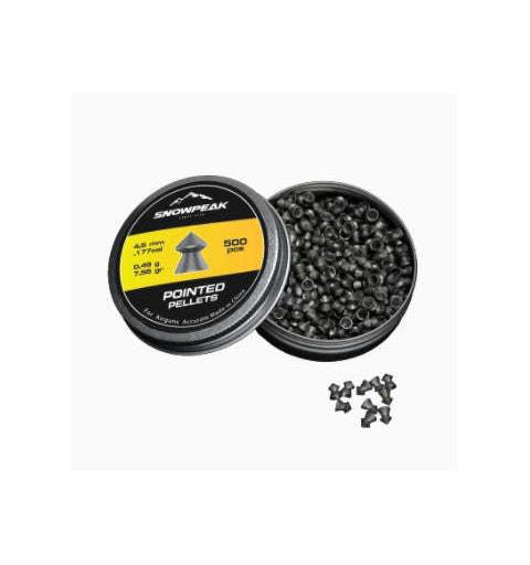 SNOWPEAK 4.5MM POINTED PELLETS-500S