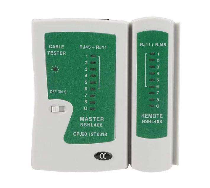 ANDOWL NETWORK CABLE TESTER, RJ11/RJ45 - Q314