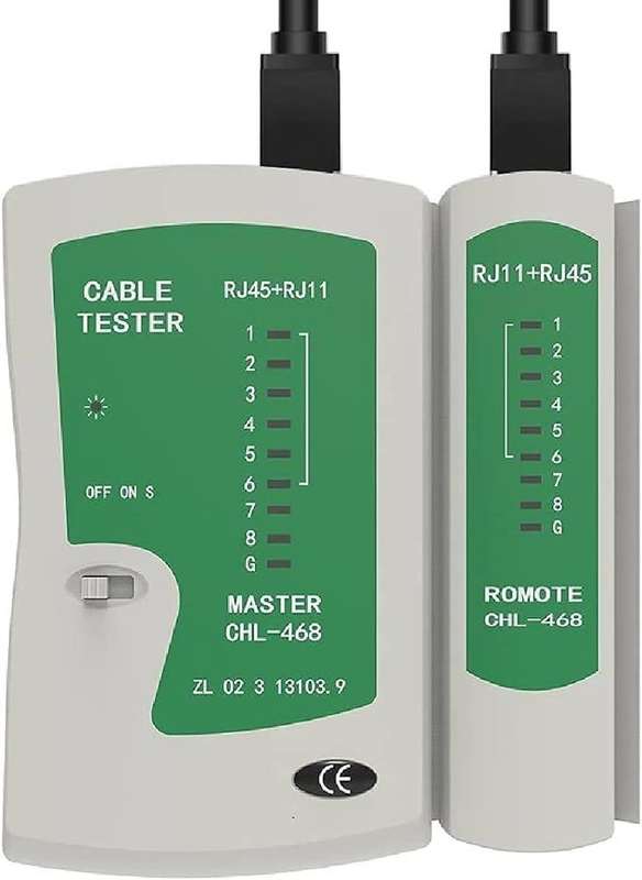 ANDOWL NETWORK CABLE TESTER, RJ11/RJ45 - Q314