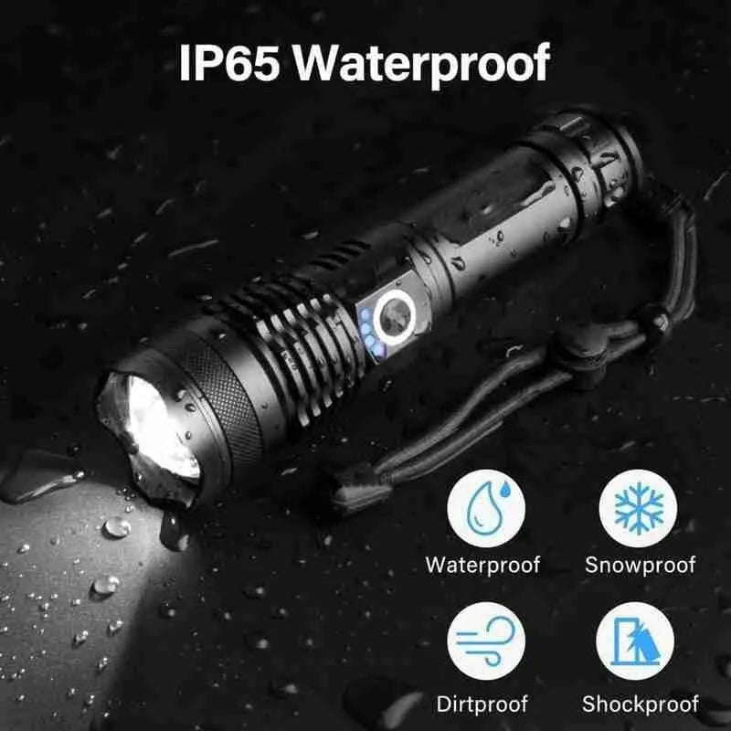 ANDOWL RECHARGEABLE 18650MAH FLASHLIGHT-Q-5109