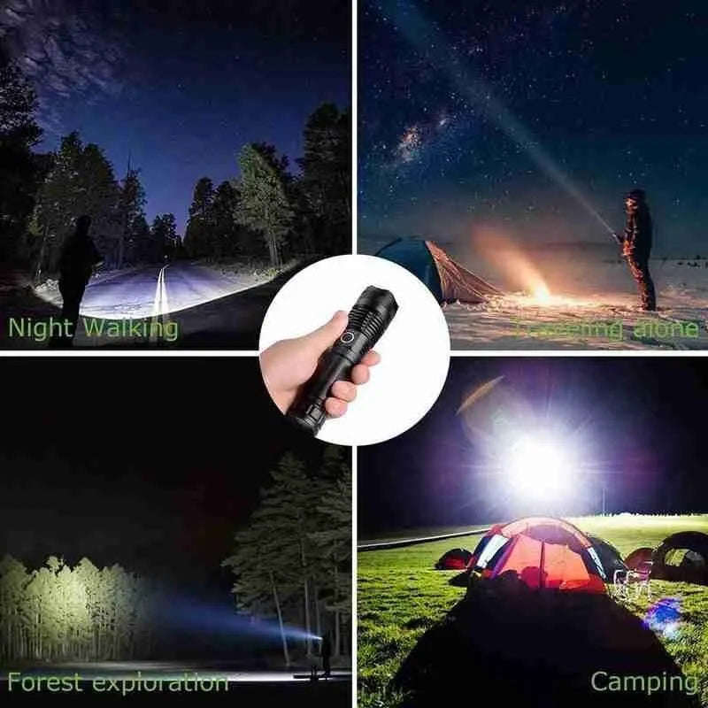ANDOWL RECHARGEABLE 18650MAH FLASHLIGHT-Q-5109
