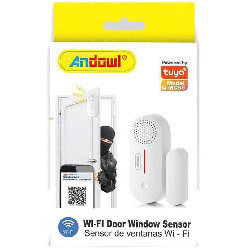 ANDOWL WI-FI DOOR/WINDOW SIREN - Q-MC55