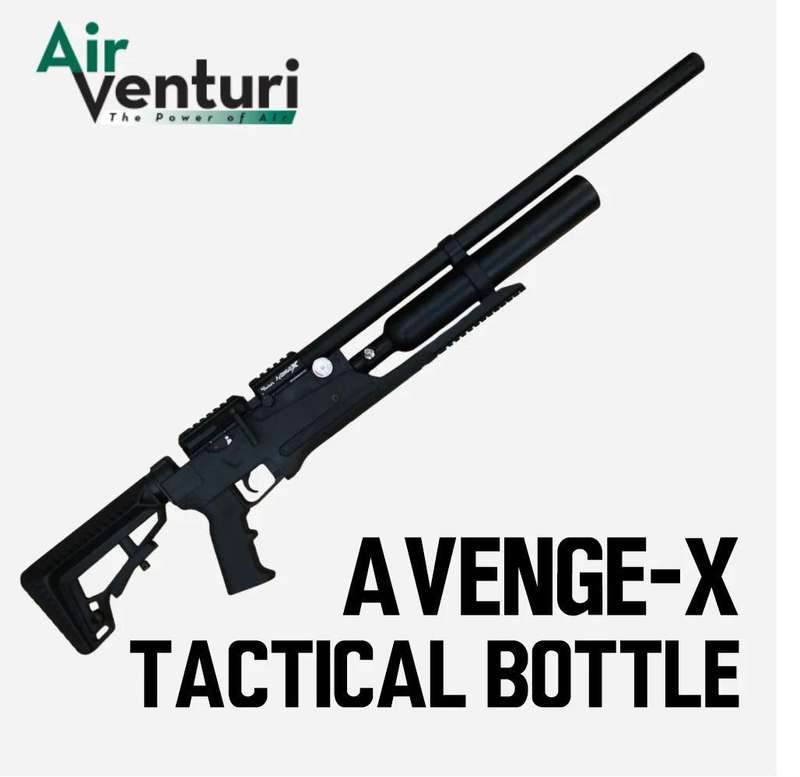 AV AVENGE-X X1-BT TACTICAL, 360CC BOTTLE, .22 CAL