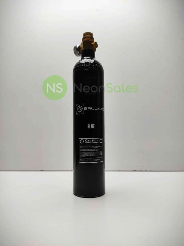 BALLISTIC 9OZ CO2 CYLINDER W/ TAPHEAD VALVE