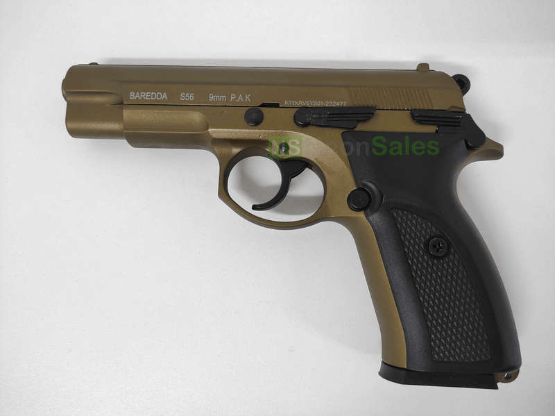 BAREDDA S56 BLANK GUN - BRONZE