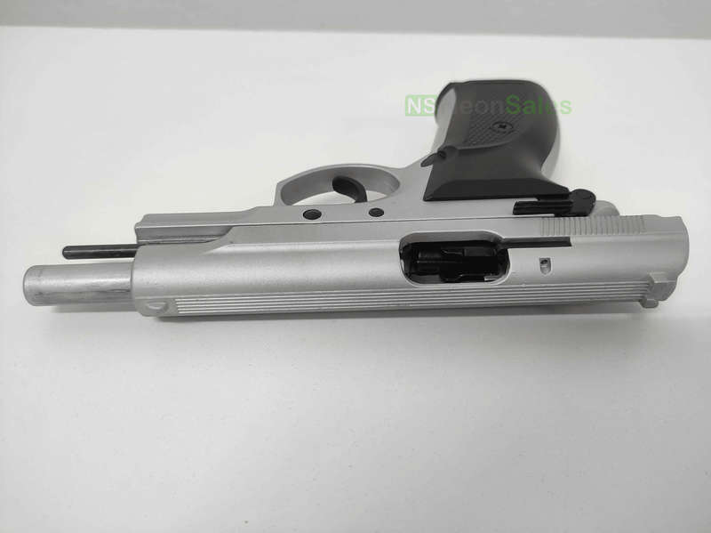 BAREDDA S56 BLANK GUN - MATTE CHROME