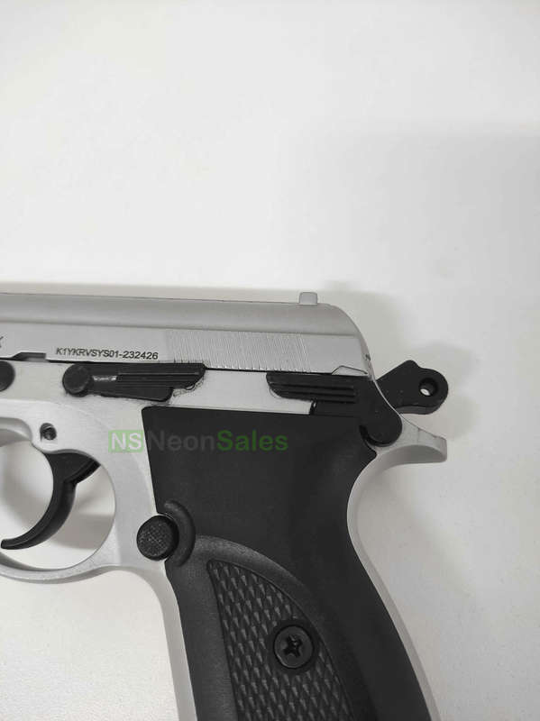 BAREDDA S56 BLANK GUN - MATTE CHROME