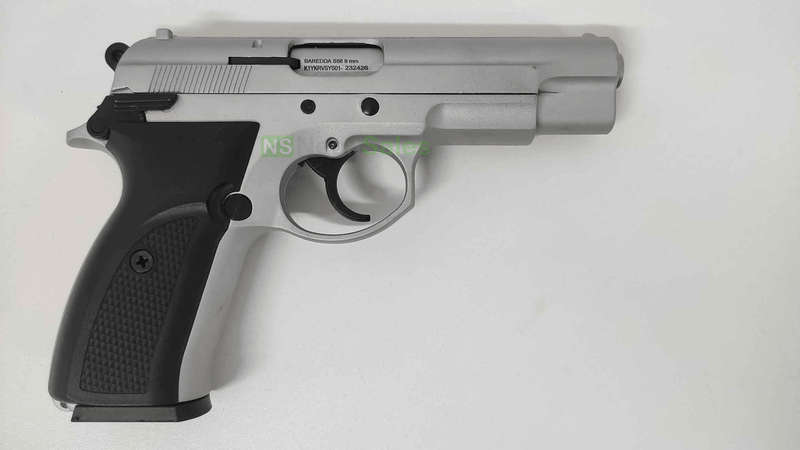 BAREDDA S56 BLANK GUN - MATTE CHROME