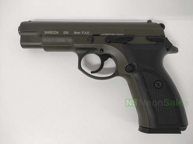 BAREDDA S56 BLANK GUN - OLIVE DRAB