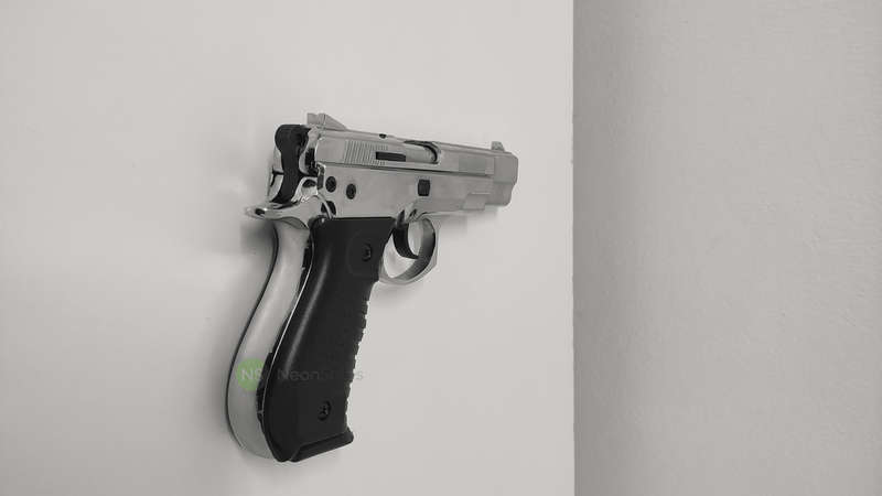 BLOW C75 BLANK GUN - SHINY CHROME
