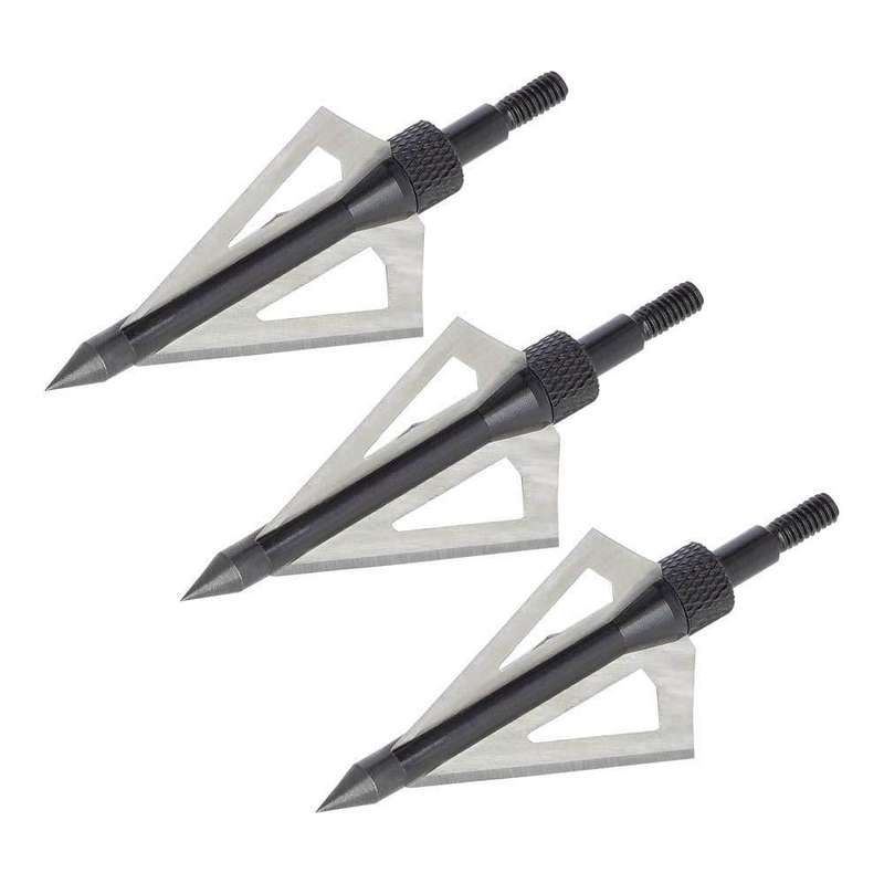 BROADHEAD 4 BLADE ARROW TIPS (3PACK)
