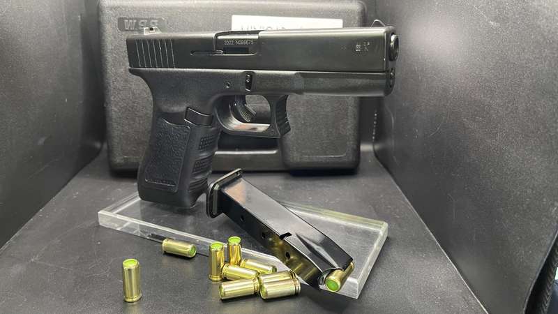 BRUNI MINI GAP (GLOCK 26 REPLICA) BLANK GUN - BLK