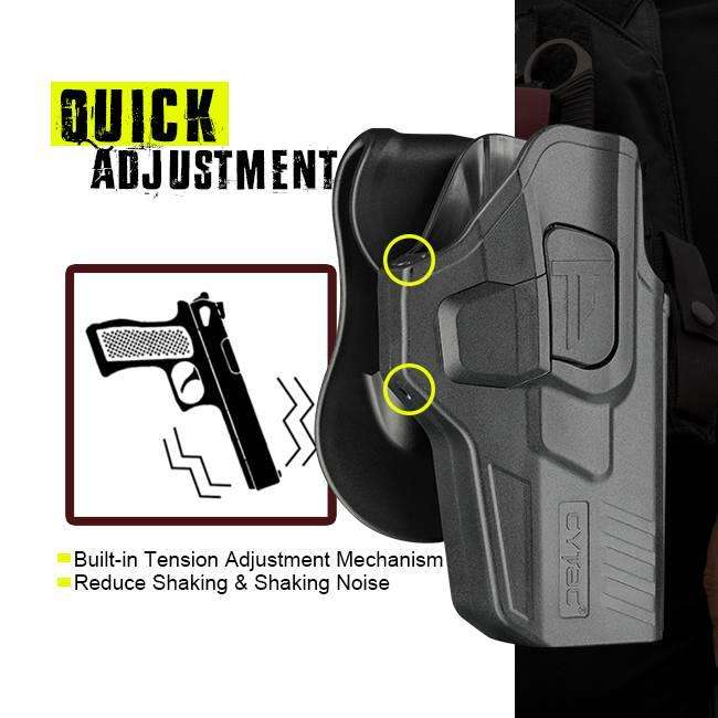 CYTAC R-DEFENDER HOLSTER (G4) - GLOCK 43,43X
