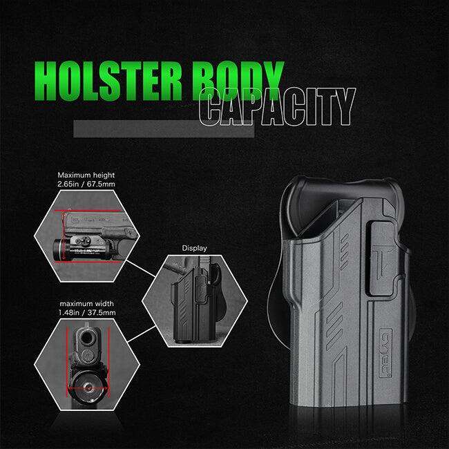 CYTAC R-DEFENDER LIGHT-BEARING G4 - GLOCK 17,22,31