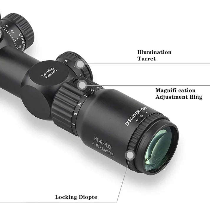 DISCOVERY HT-GEN 2 4-16X44 SFIR FFP SCOPE