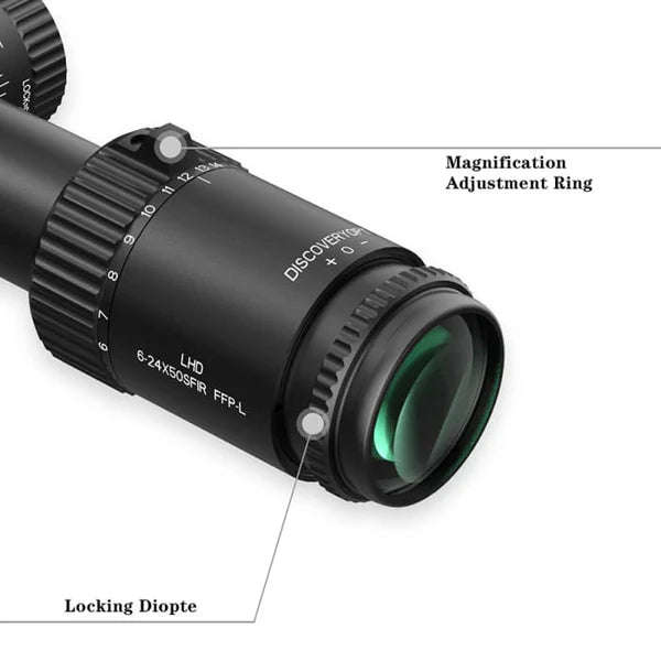 DISCOVERY LHD 6-24X50 SFIR FFP-L SCOPE