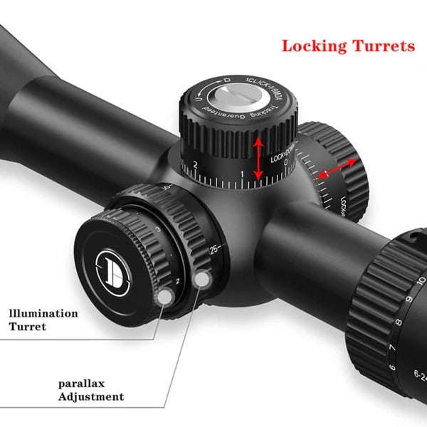 DISCOVERY LHD 6-24X50 SFIR FFP-L SCOPE