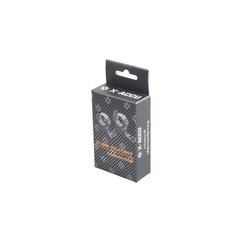 VECTOR OPTICS PICATINNY RINGS 25.4MM XASR-2510
