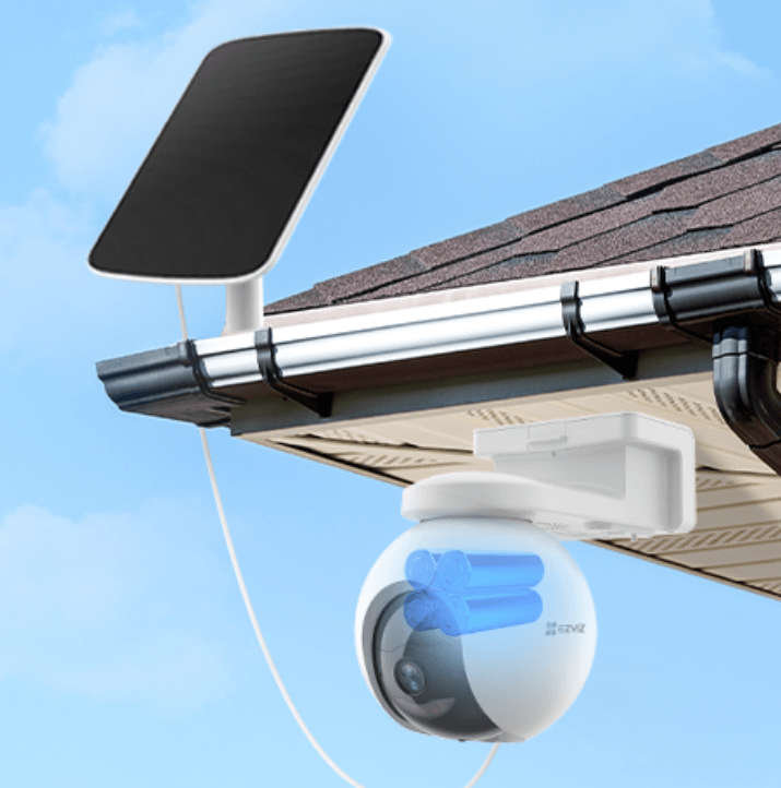 EZVIZ EB8 4G S/HOME CAMERA WITH SOLAR PANEL