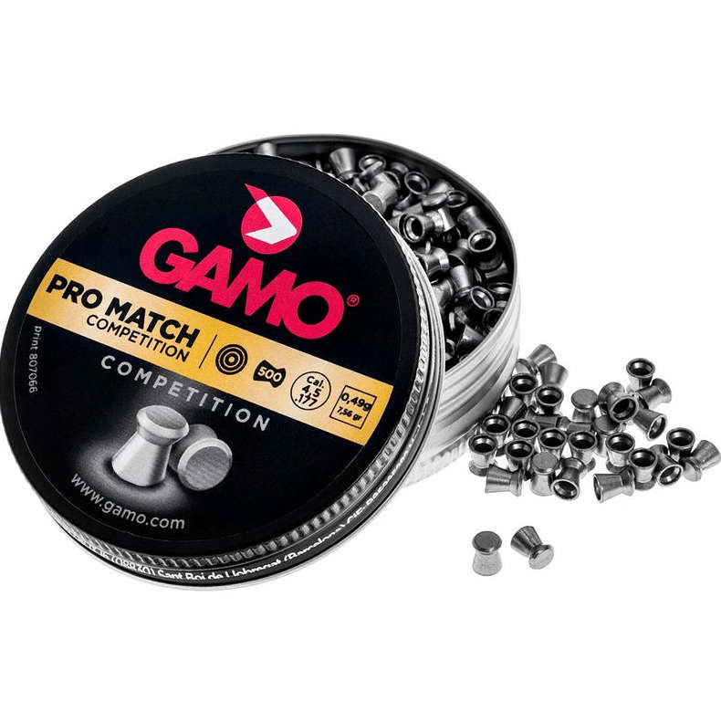 GAMO PRO MATCH PELLETS .177 (7.56GR) - 500's