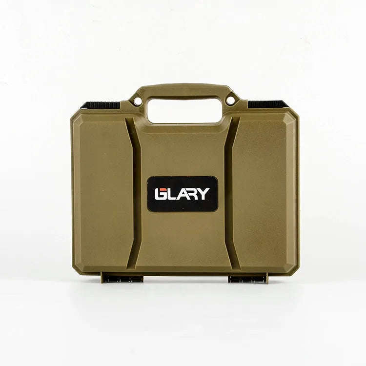 GLARY SINGLE HANDGUN CASE - OLIVE