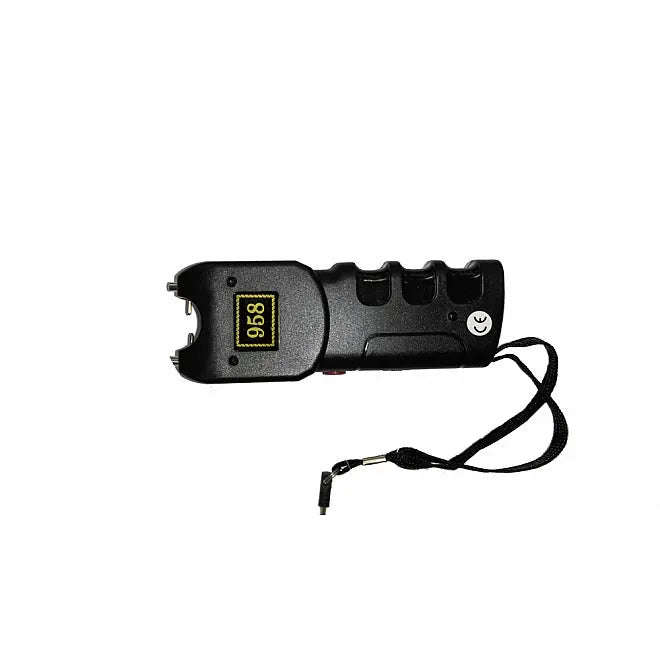 HIGH VOLTAGE STUN GUN WITH FLASHLIGHT - 958