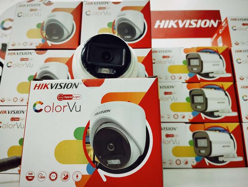 HIK 2MP HYBRID COLORVU DOME 2.8MM DS-2CE70DF0T-LPF