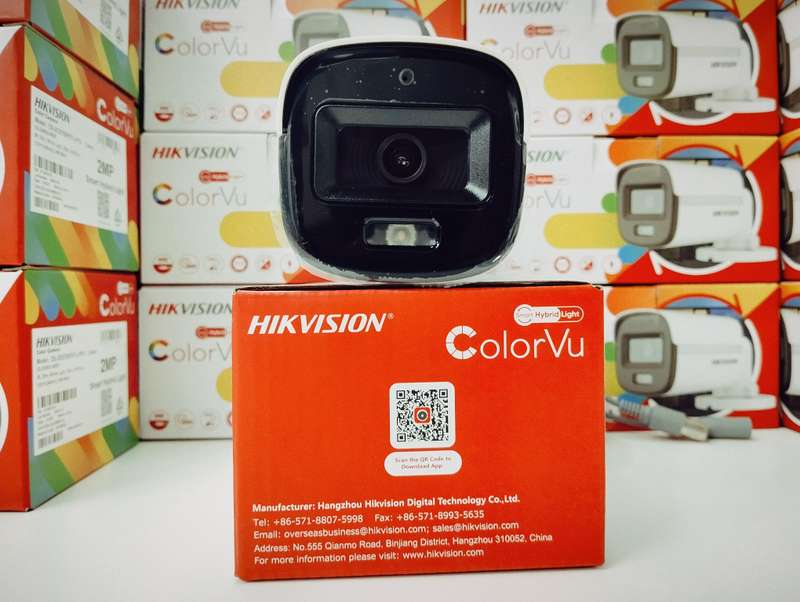 HIKVISION 2MP HYBRID COLORVU BULLET 2.8MM