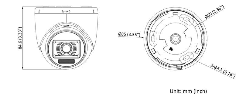 HIKVISION 2MP HYBRID DOME CAMERA