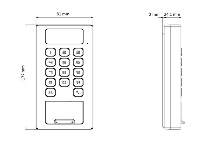 HIKVISION ACCESS CONTROL TERMINAL