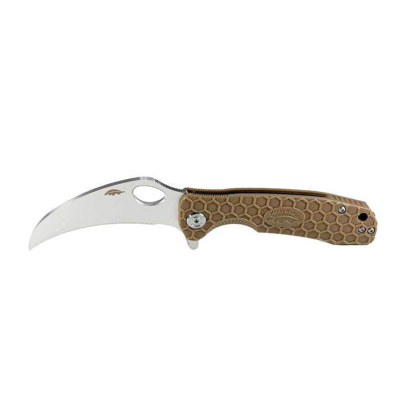 HONEY BADGER CLAW FLIPPER D2 - MEDIUM TAN