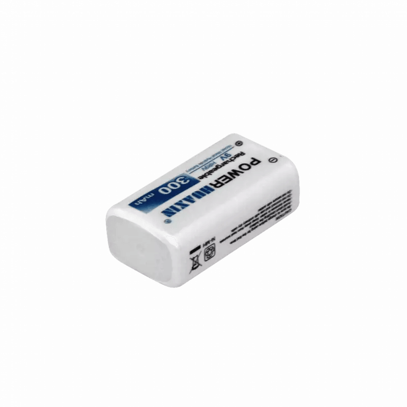 HUAXIN Ni-MH 9V BATTERY (RECHARGEABLE) - 300 MAH