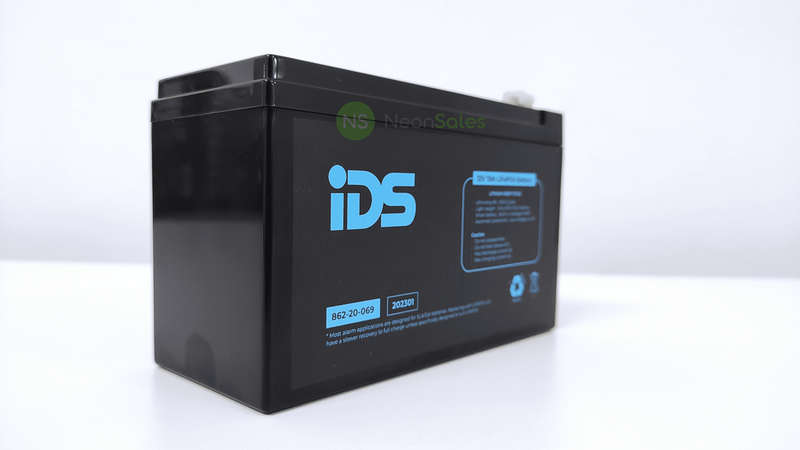 IDS 12V 7AH  LITHIUM LIFEPO4 BATTERY WITH BMS